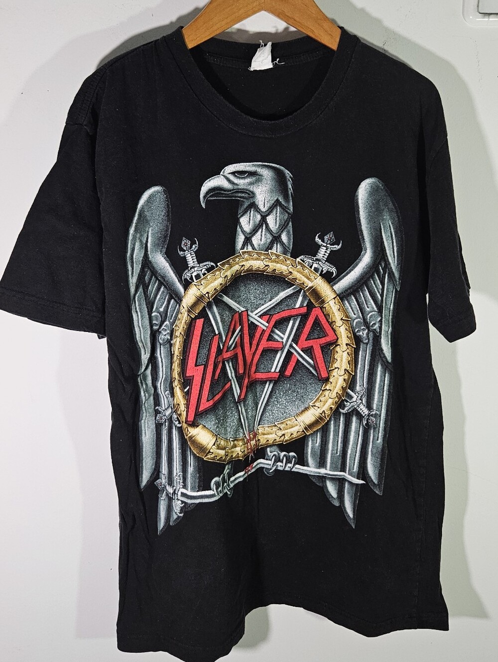 Slayer 2009 Double Sided Black Graphic Tour T-Shirt!